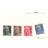 France 4 different of 4 total stamps included  (SC0_311)