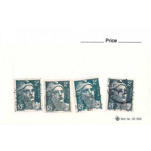 France 1 different of 4 total stamps included  (SC0_313)