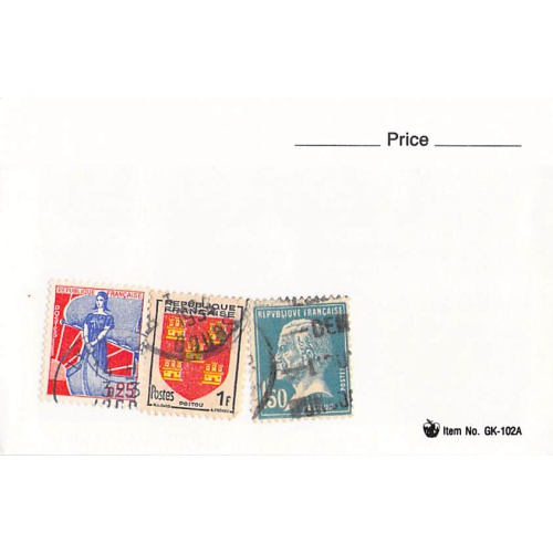 France 3 different of 3 total stamps included  (SC0_331)