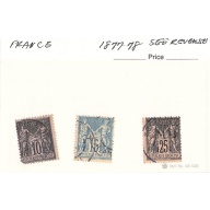 France 3 different of 3 total stamps included  (SC0_338)