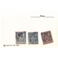 France 2 different of 3 total stamps included  (SC0_339)