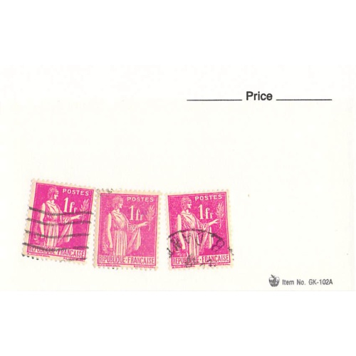 France 1 different of 3 total stamps included  (SC0_342)