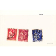 France 3 different of 3 total stamps included  (SC0_343)
