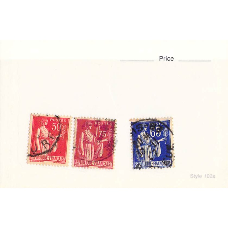 France 3 different of 3 total stamps included  (SC0_343)