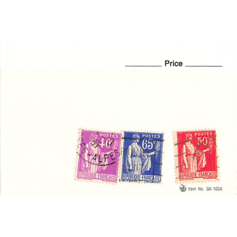 France 3 different of 3 total stamps included  (SC0_345)