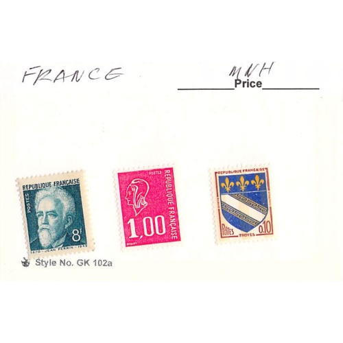 France 3 different of 3 total stamps included  (SC0_359)