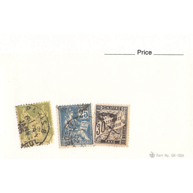 France 3 different of 3 total stamps included  (SC0_364)