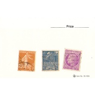 France 3 different of 3 total stamps included  (SC0_365)