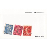 France 3 different of 3 total stamps included  (SC0_366)