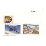 France 3 different of 3 total stamps included  (SC0_373)