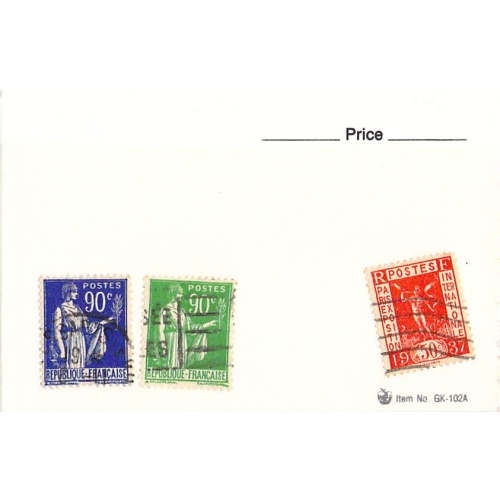 France 3 different of 3 total stamps included  (SC0_375)