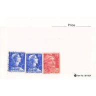 France 2 different of 3 total stamps included  (SC0_376)