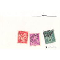 France 3 different of 3 total stamps included  (SC0_383)