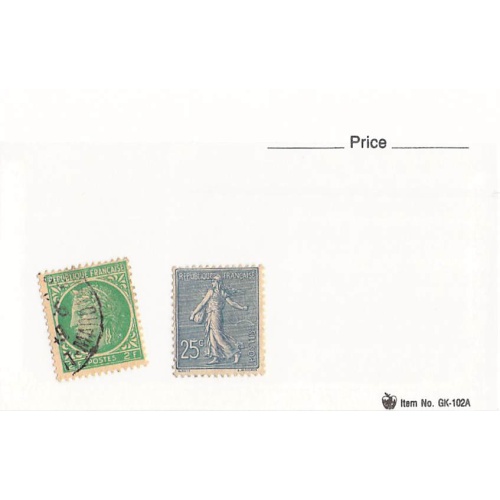 France 2 different of 2 total stamps included  (SC0_396)