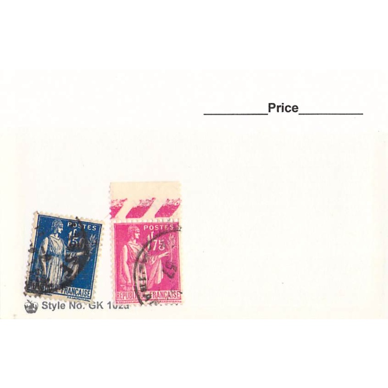 France 2 different of 2 total stamps included  (SC0_402)