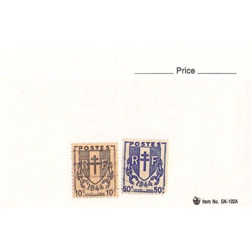 France 2 different of 2 total stamps included  (SC0_407)