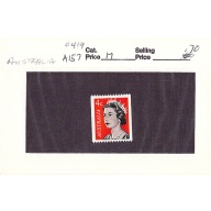 Australia 419 Unused QEII coil 1 1966 (SC0_443)