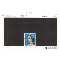 Australia 420 Used QEII coil 1966 (SC0_445)
