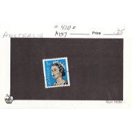 Australia 420 Used QEII coil 2 1966 (SC0_447)