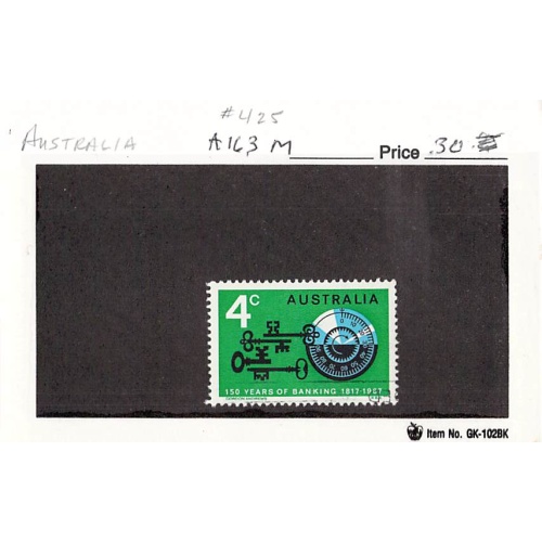 Australia 425 Unused Lock 1967 (SC0_456)