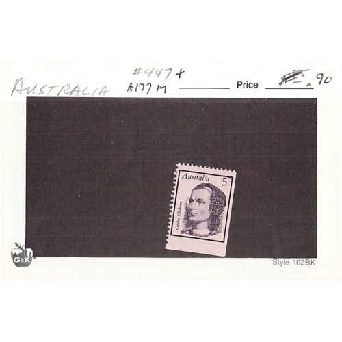 Australia 447 Unused Caroline Chisholm 1968 (SC0_507)