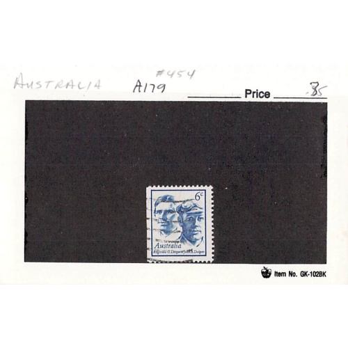Australia 454 Used Duigan 1970 (SC0_516)