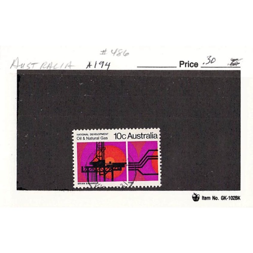 Australia 486 Used Drilling platform 1 1970 (SC0_565)