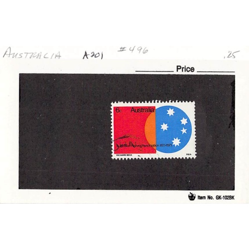 Australia 496 Used Southern Cross 2 1971 (SC0_585)