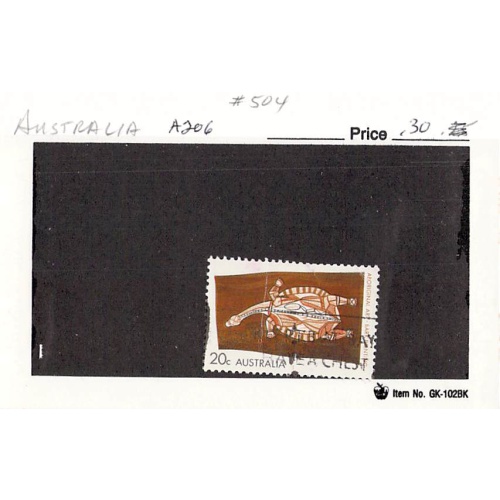 Australia 504 Used Turtle 1 1971 (SC0_600)