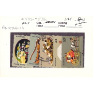 Australia 532-36 Used Pioneers 1972 CV 1.25 (SC0_624)