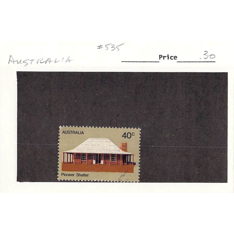 Australia 535 Used Pionee House 1972 (SC0_627)