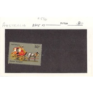 Australia 536 Unused Coach 1 1972 (SC0_632)