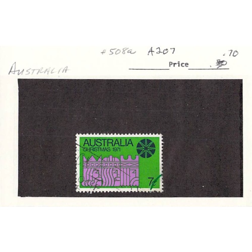 Australia 508a Used Three Kings 1 1971 (SC0_651)