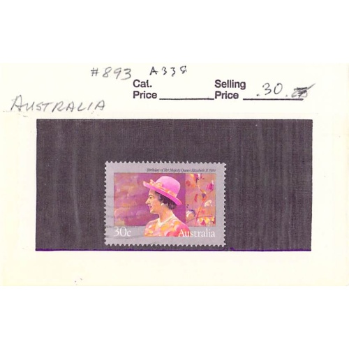 Australia 893 Used QEII Birthday 1984 (SC0_654)