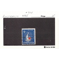 Australia 354 Used Red Cross 1963 (SC0_664)