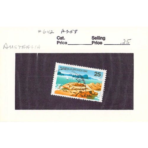 Australia 642 Used Ayers Rock 1976 (SC0_676)