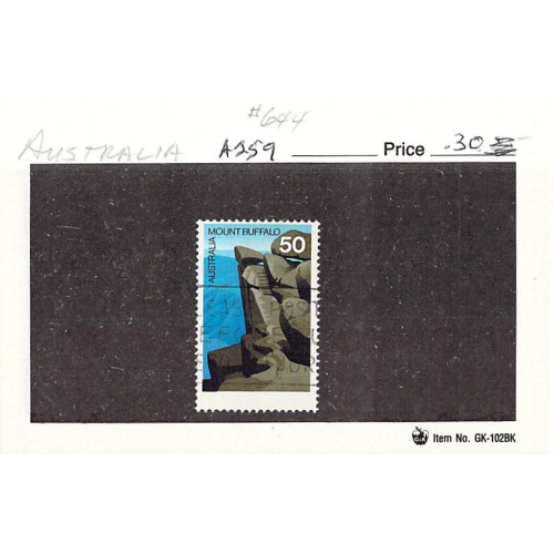 Australia 644 Used Mt Buffalo 1976 (SC0_680)