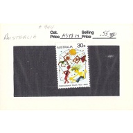 Australia 944 Unused Youth year 1 1985 (SC0_704)