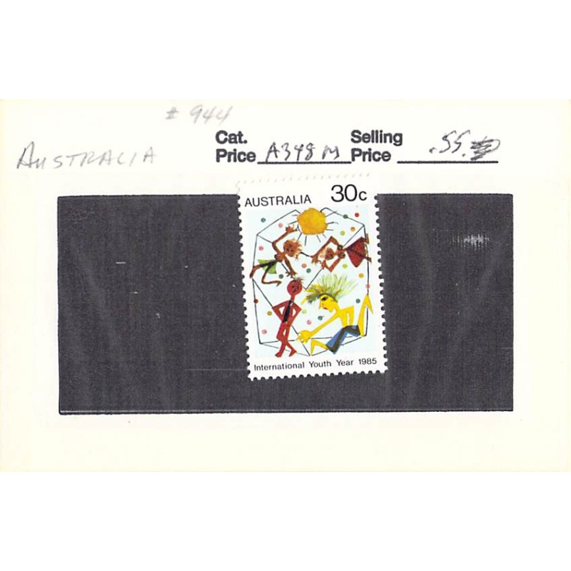 Australia 944 Unused Youth year 1 1985 (SC0_704)