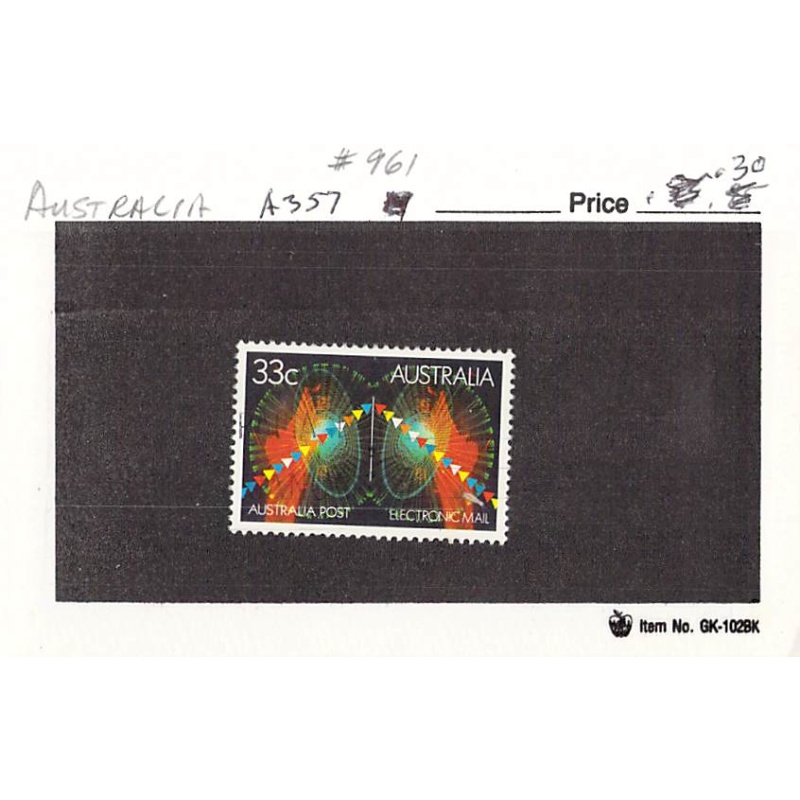 Australia 961 Used eMail 1985 (SC0_705)