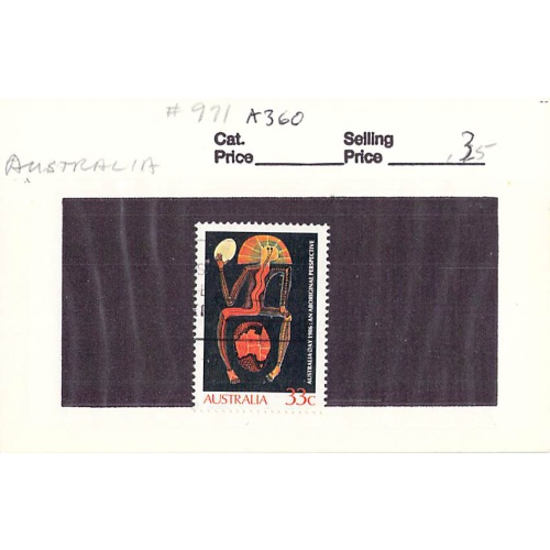 Australia 971 Used Australia Day 1986 (SC0_710)