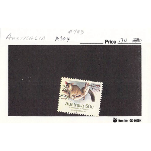 Australia 793 Used Possum 1981 (SC0_717)