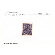 Germany 191 Unused   (SC0_723)