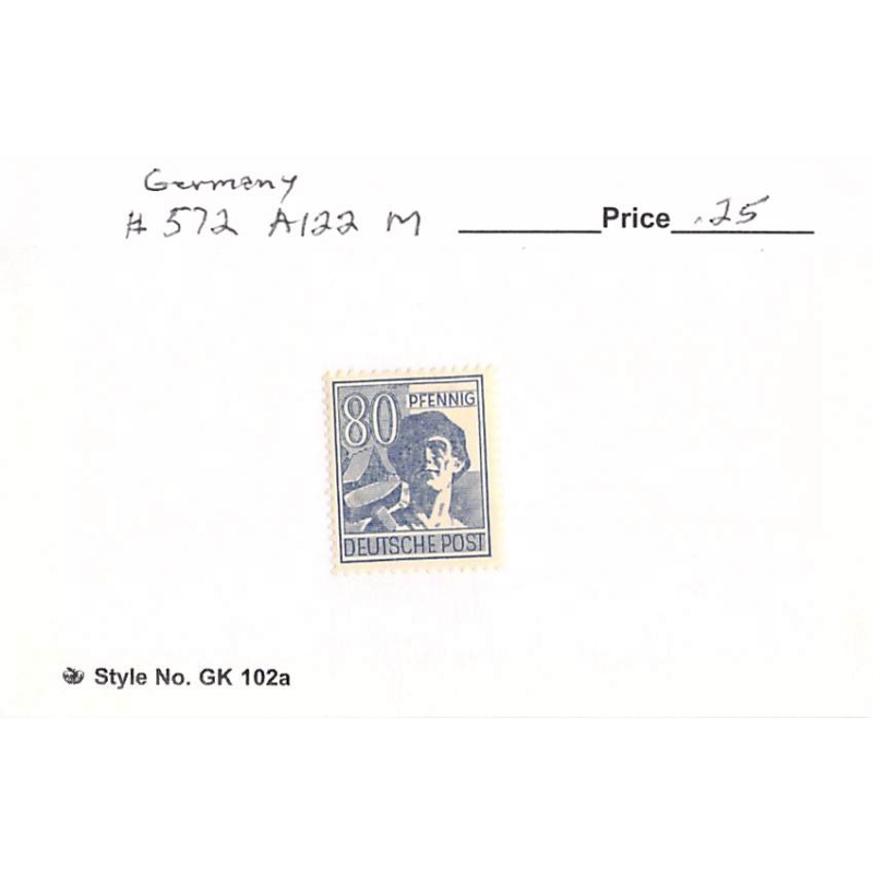 Germany 572 Unused   (SC0_740)