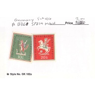 Germany B360-61 Unused set 1958 CV 4.50 (SC0_759)
