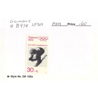Germany B474 Unused  1971 (SC0_768)