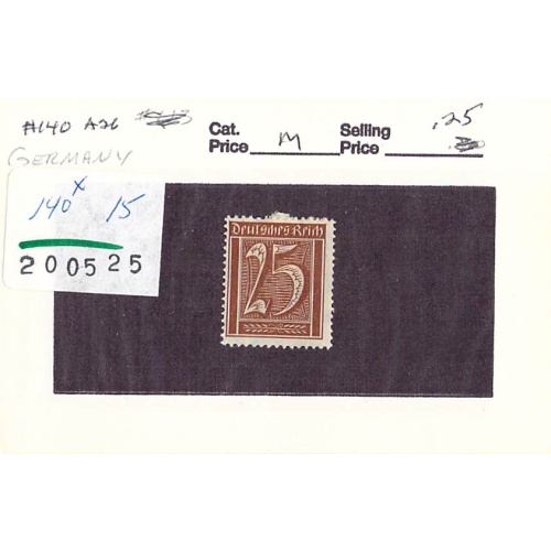 Germany 140 Unused   (SC0_832)