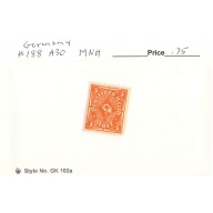 Germany 188 Unused   (SC0_850)