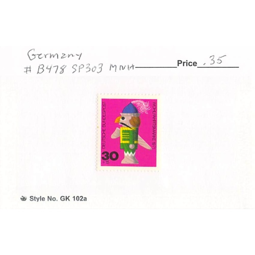 Germany B478 Unused   (SC0_916)