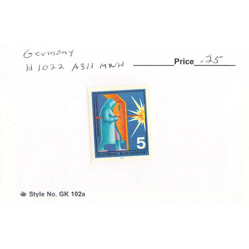 Germany 1022 Unused   (SC0_921)